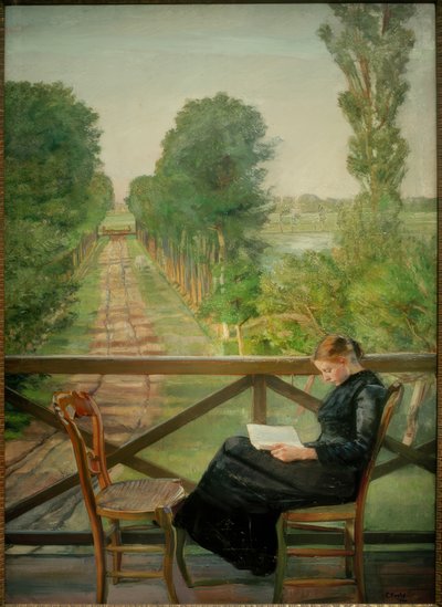 Villa Britannia, Bélgica de Christian Krohg